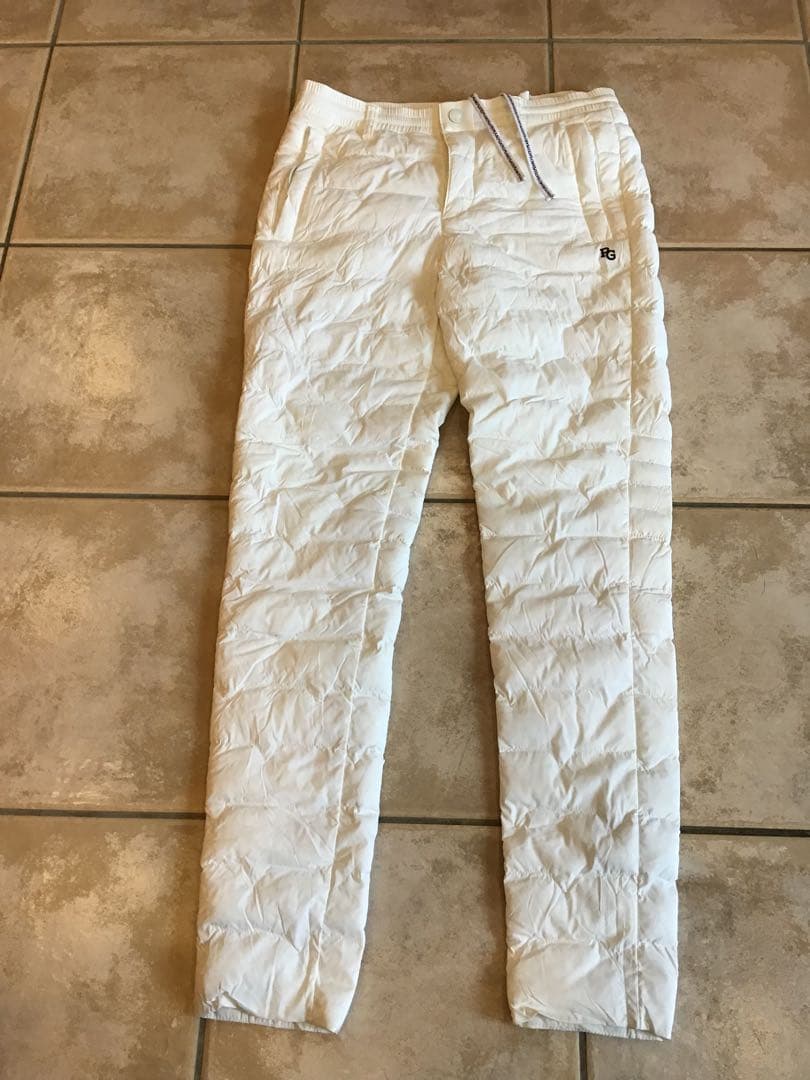 【美品】PEARLY GATES キルティングパンツ ホワイト 1