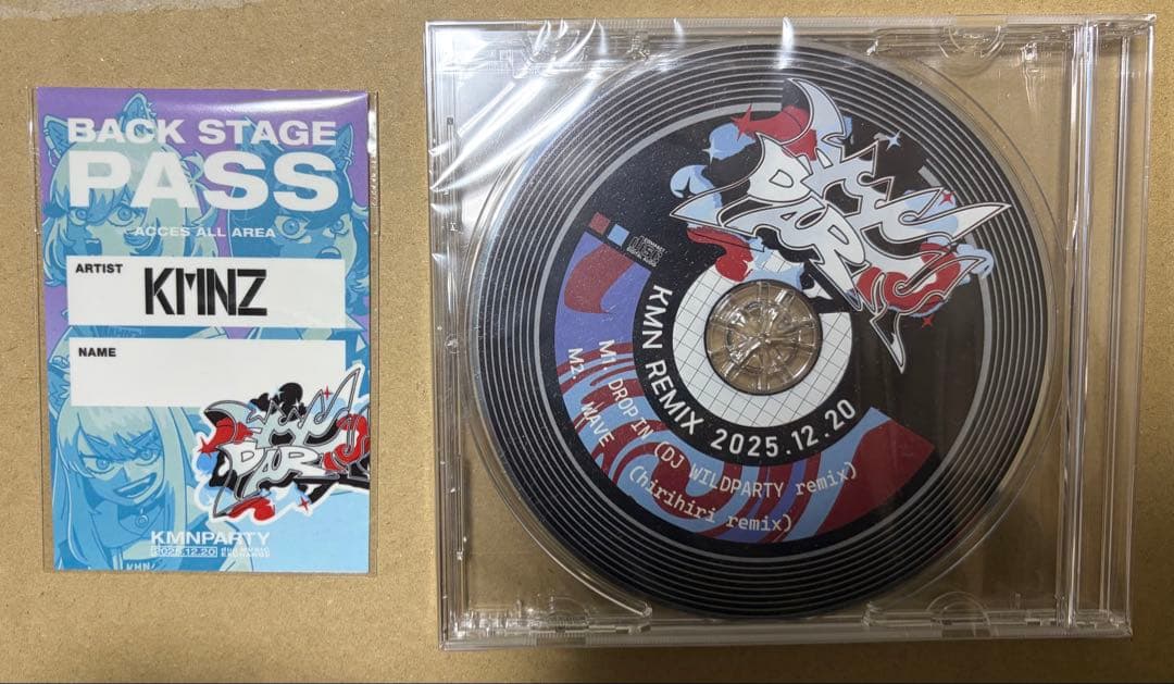 KMNZ KMNPARTY Vol.4 PREMIUMチケット特典CD