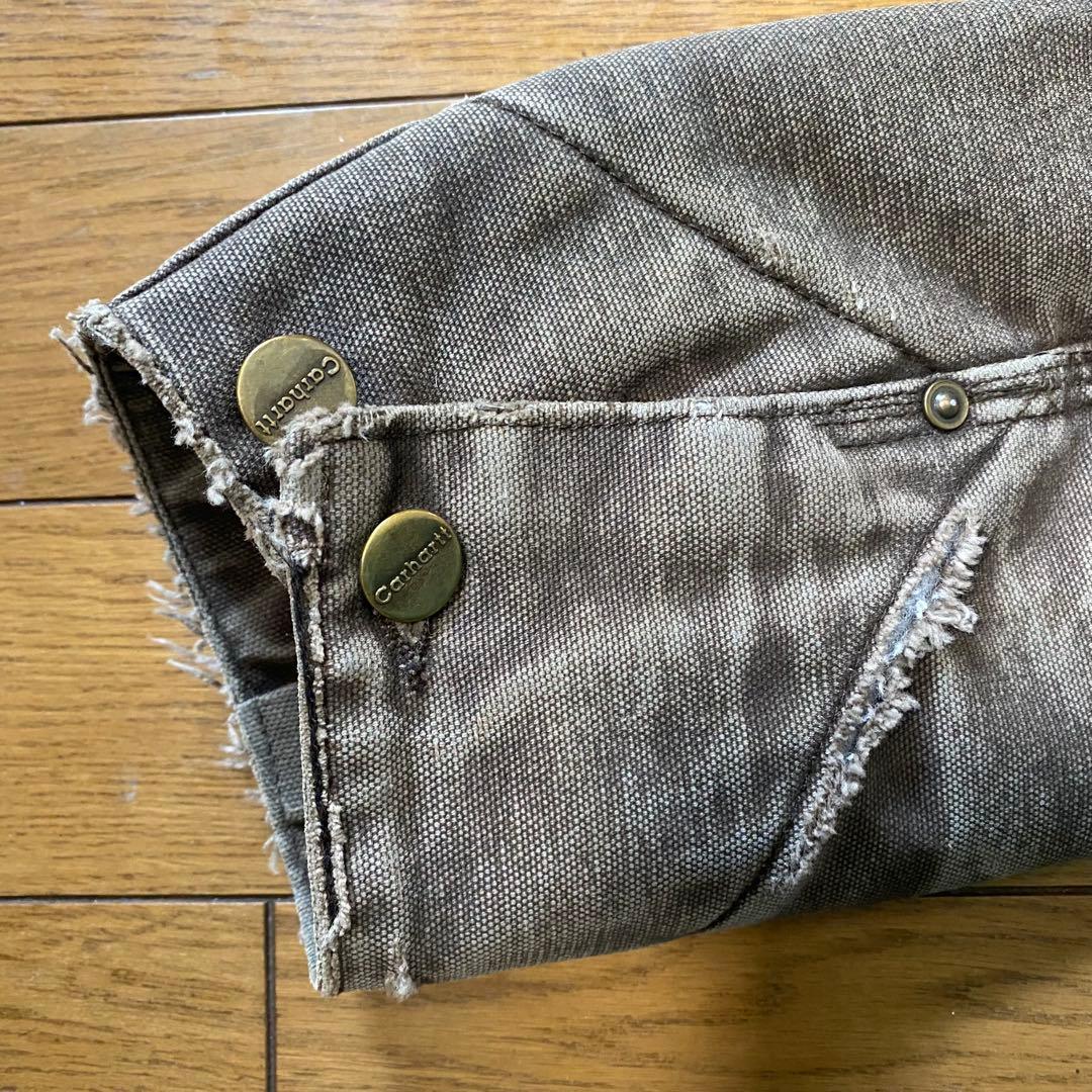 Carhartt ミシガンチョアコート USA製 ブラウン フェード