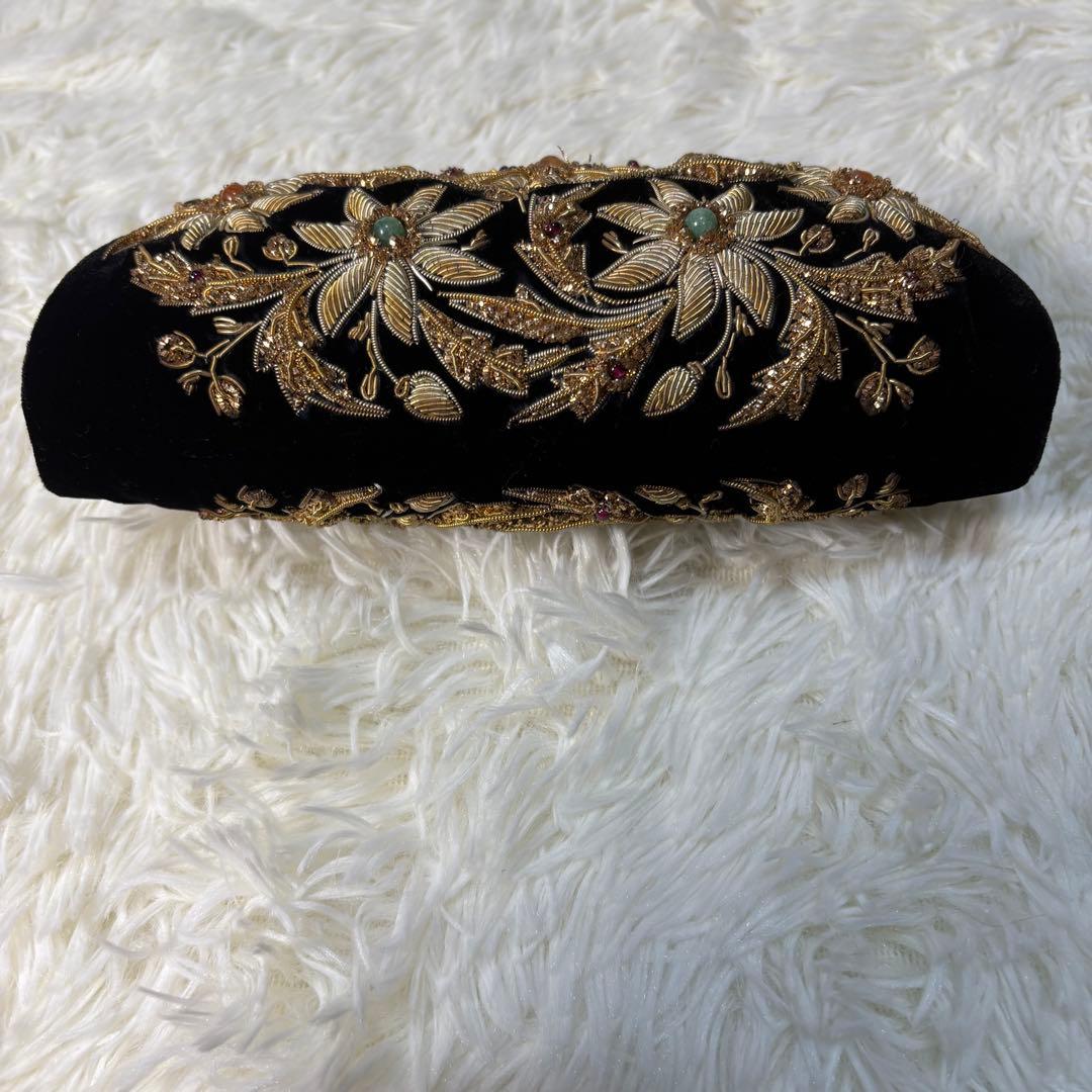 LUMY はしもと ルミー ビーズバッグ パーティーバッグ　箱付き