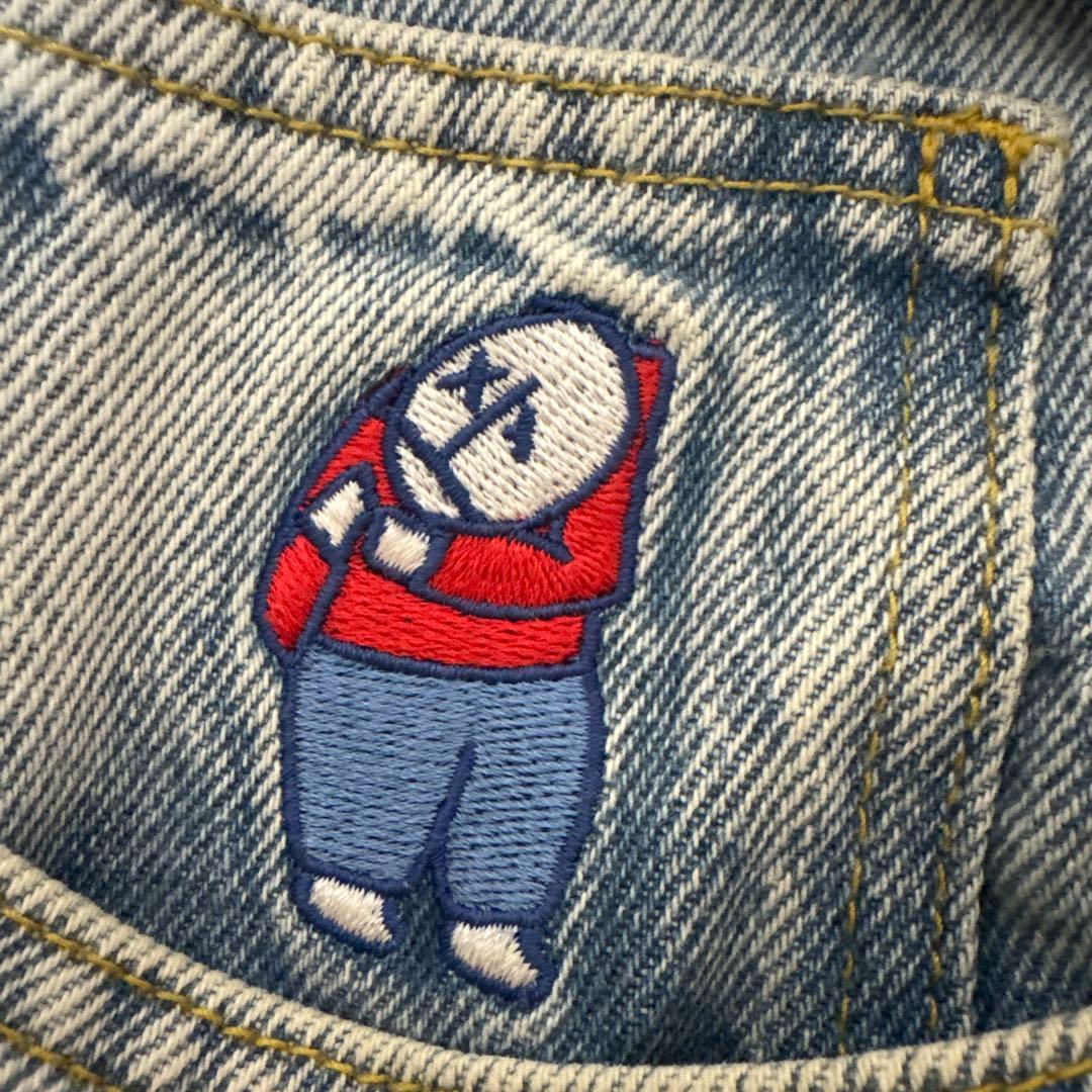 ポーラースケートデニムBig Boyライトブルー