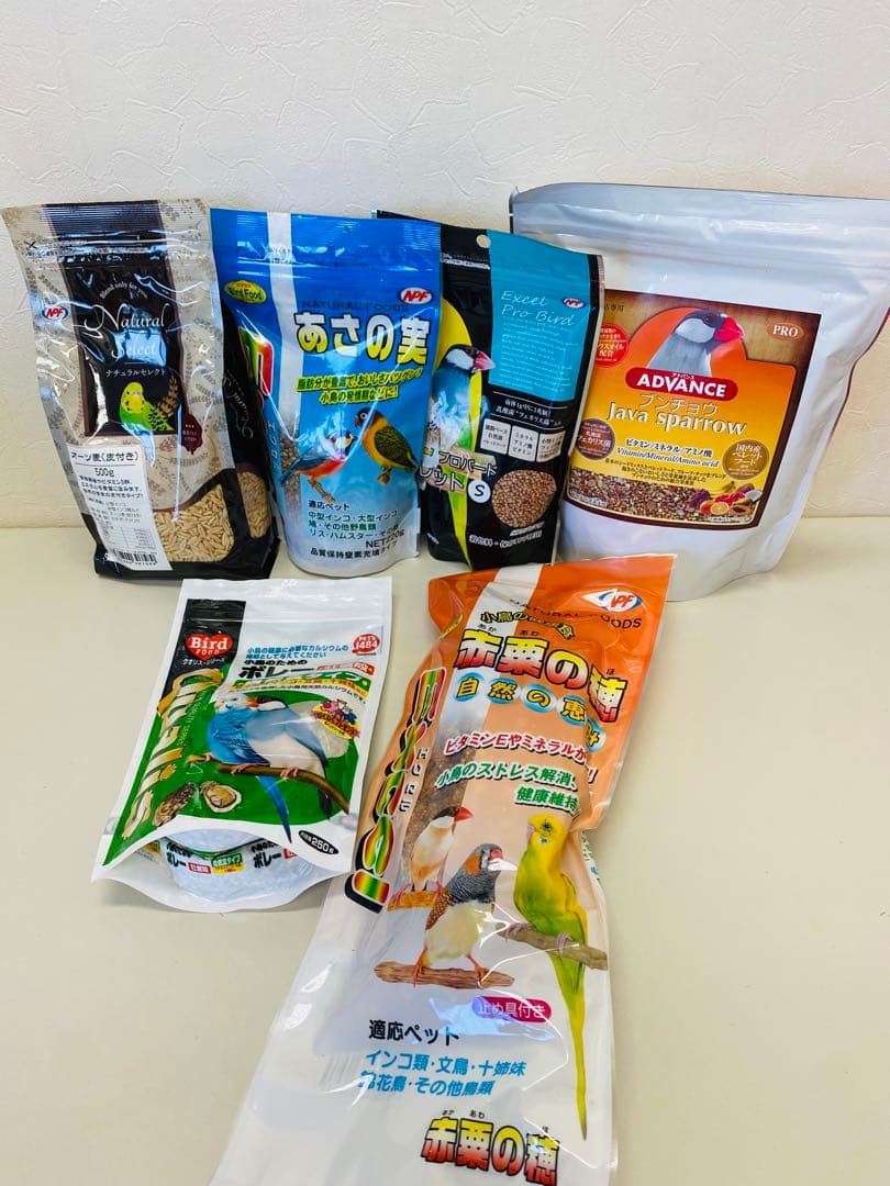 «えめ»鳥用 フード・ サプリメント セット2