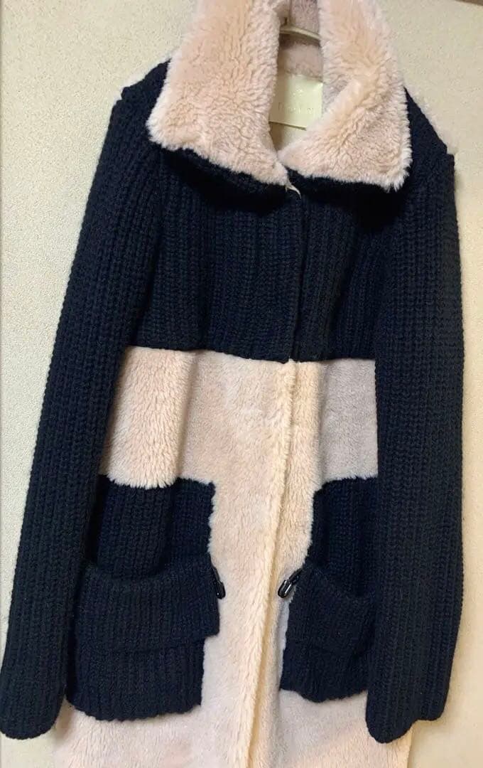 テディベアエコファー ロングコート