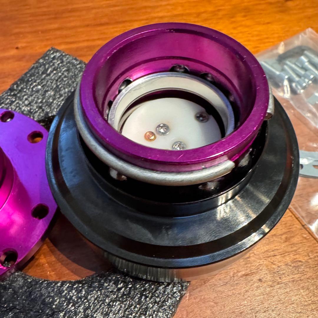 NRG クイックリリース　アメリカ製　初期モデル　正規品　紫色