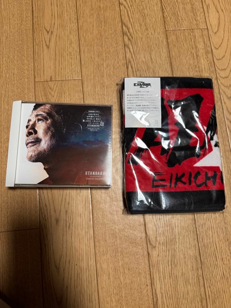 矢沢永吉 STANDARD 4枚組 CD タオル新品セット