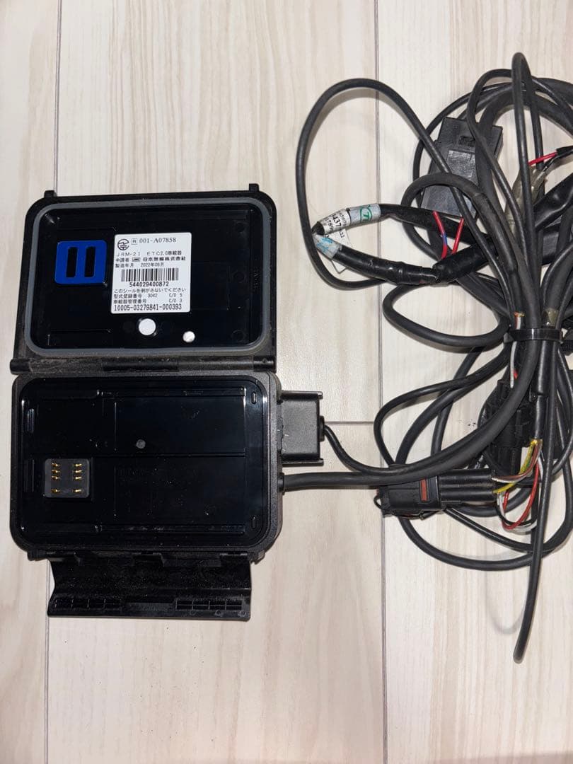 バイクETC2.0車載器アンテナ別体型