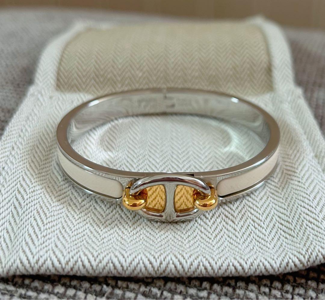 エナメルブレスレット＜ミニ・クリック/シェーヌ・ダンクル