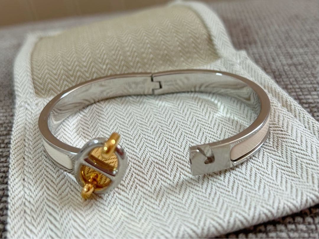 エナメルブレスレット＜ミニ・クリック/シェーヌ・ダンクル