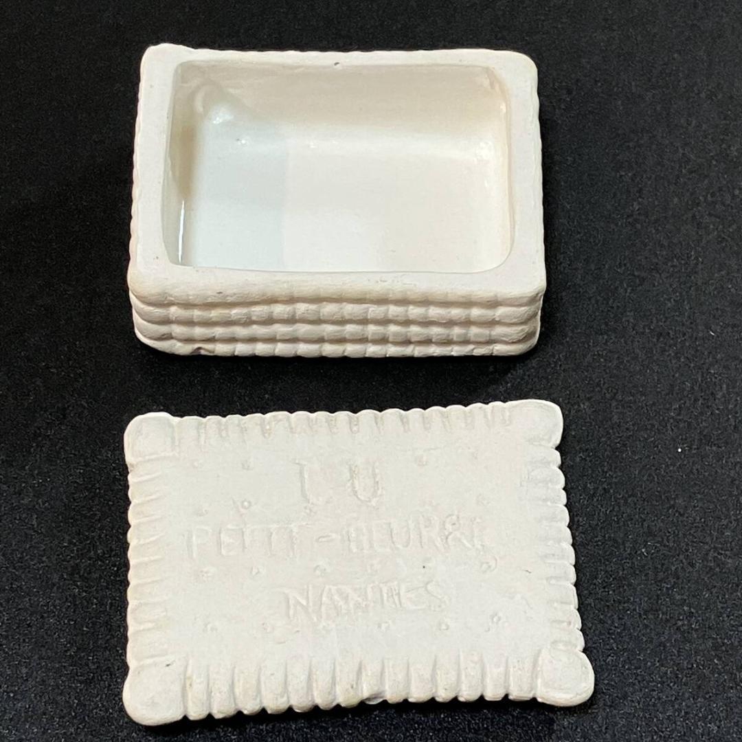 LU ビスケット　陶器　小物入れ　非売品　Lefevre Utile　フランス