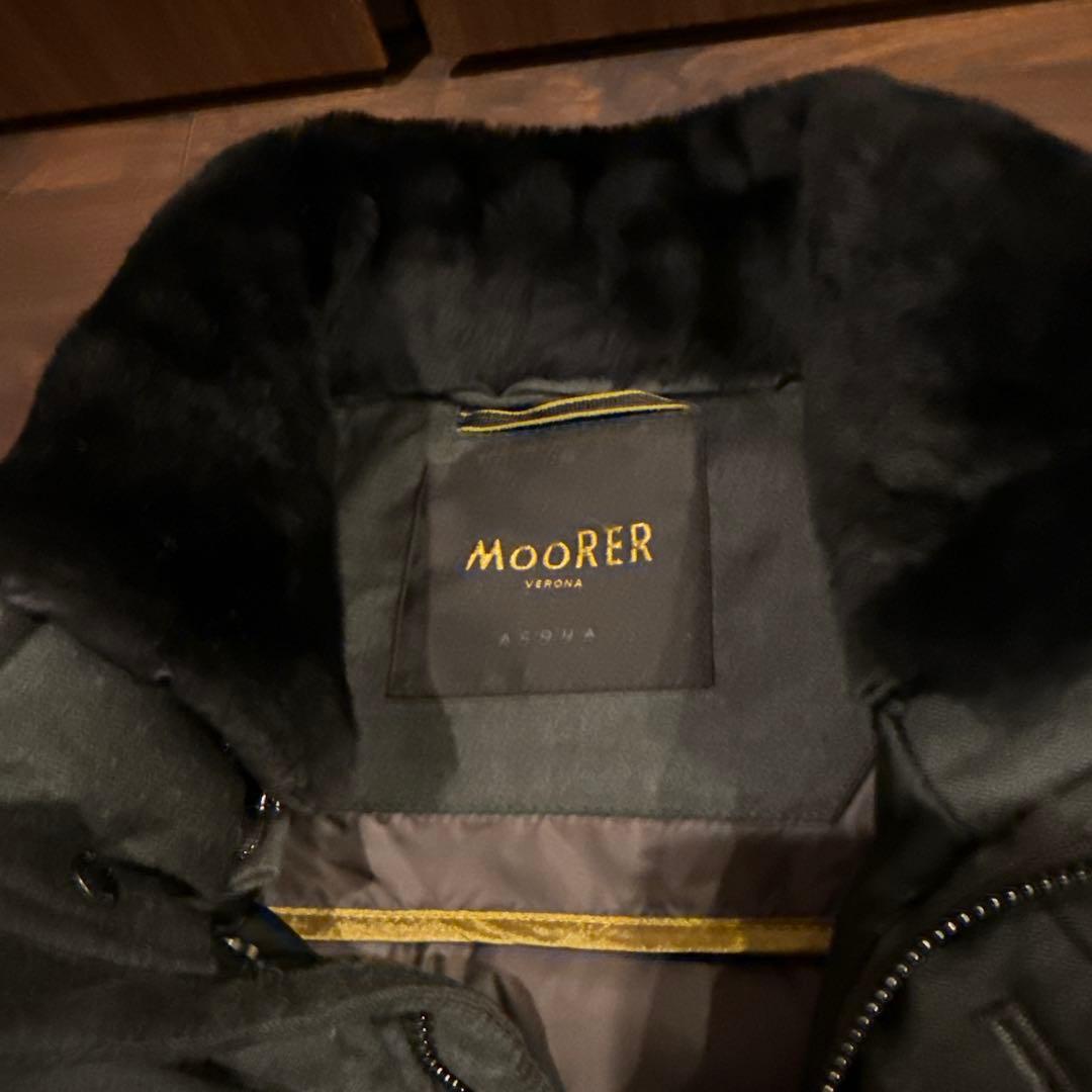 売り切り！半値以下！MOORER ムーレー　ムートンファー　ナイロンxフランネル