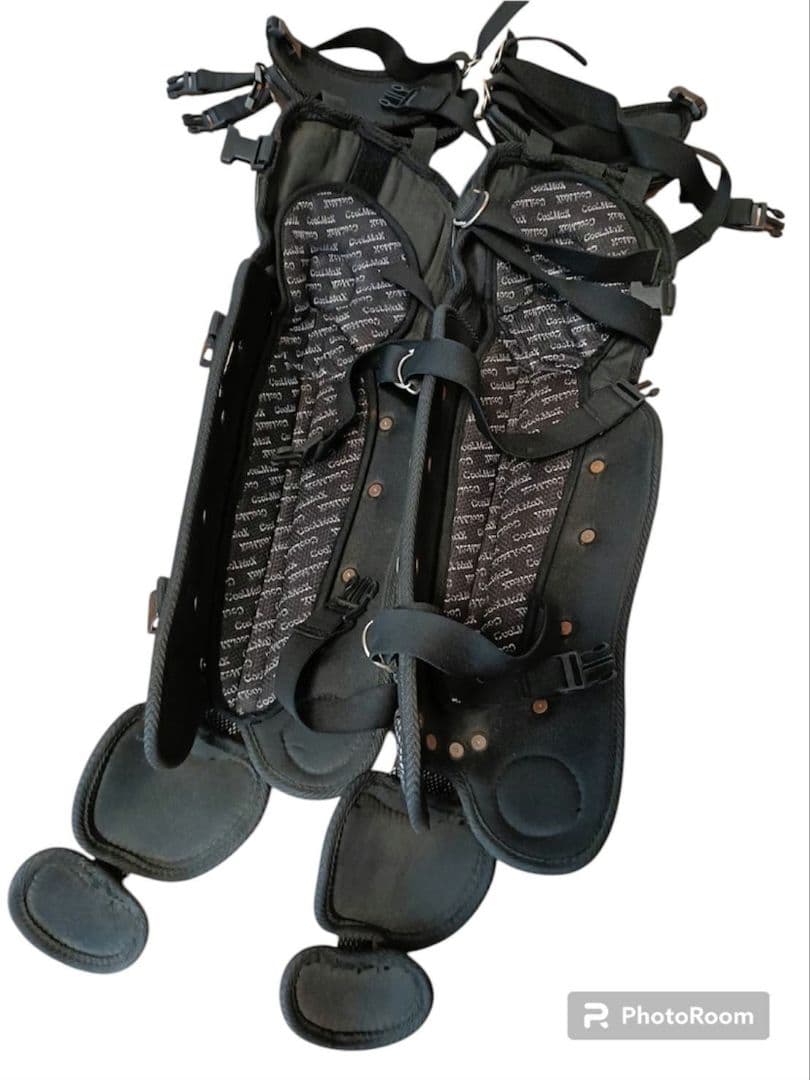 ☆美品☆キャッチャー防具　野球　フルセット　軟式用　バック付き　プロテクター