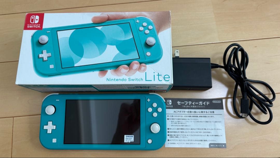 Nintendo Switch Lite ターコイズ おまけSDカード付