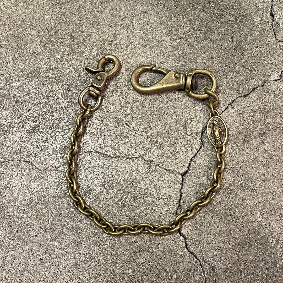 amp japan アンプジャパン マリア ウォレットチェーン ブラス 真鍮