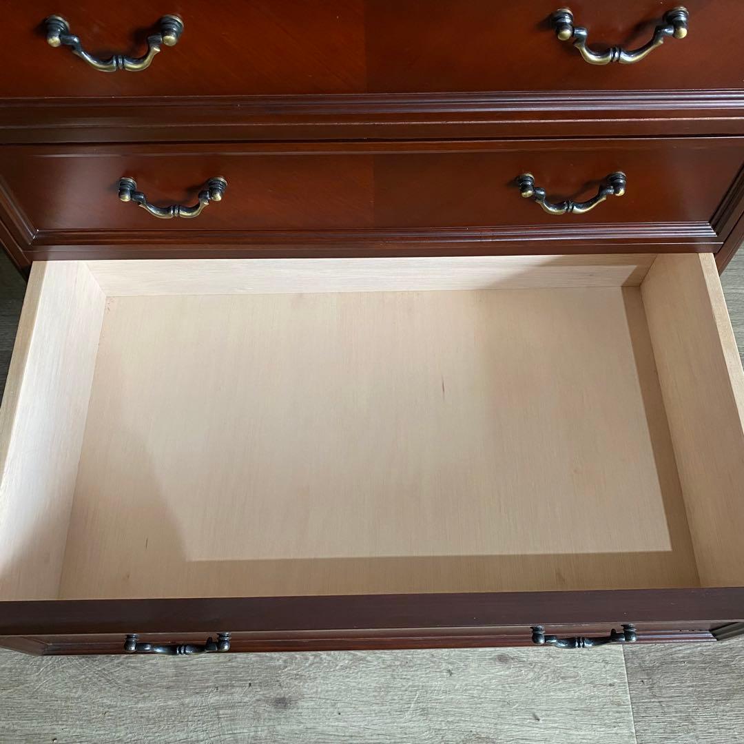 Sri Tokai 東海家具　クラシックスタイル　猫脚　チェスト　4段