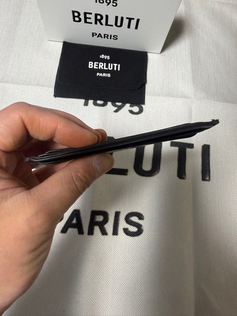 Berluti 名刺入れ カードケース スクリット ヴェネチアレザー 極美品