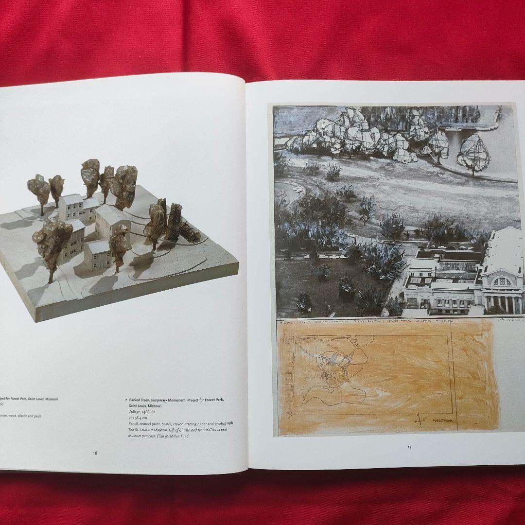 クリストとジャンヌ＝クロードWrapped Trees1997-1998写真集