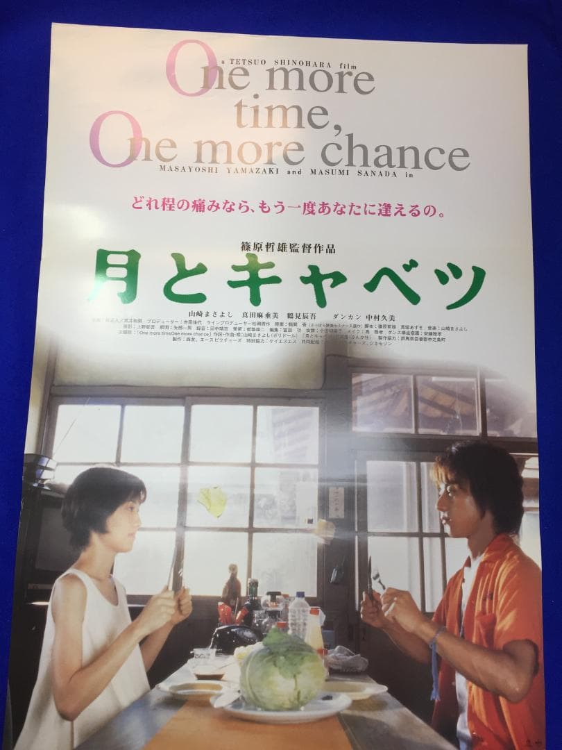 04368『月とキャベツ』B2判映画ポスター非売品劇場公開時オリジナル物
