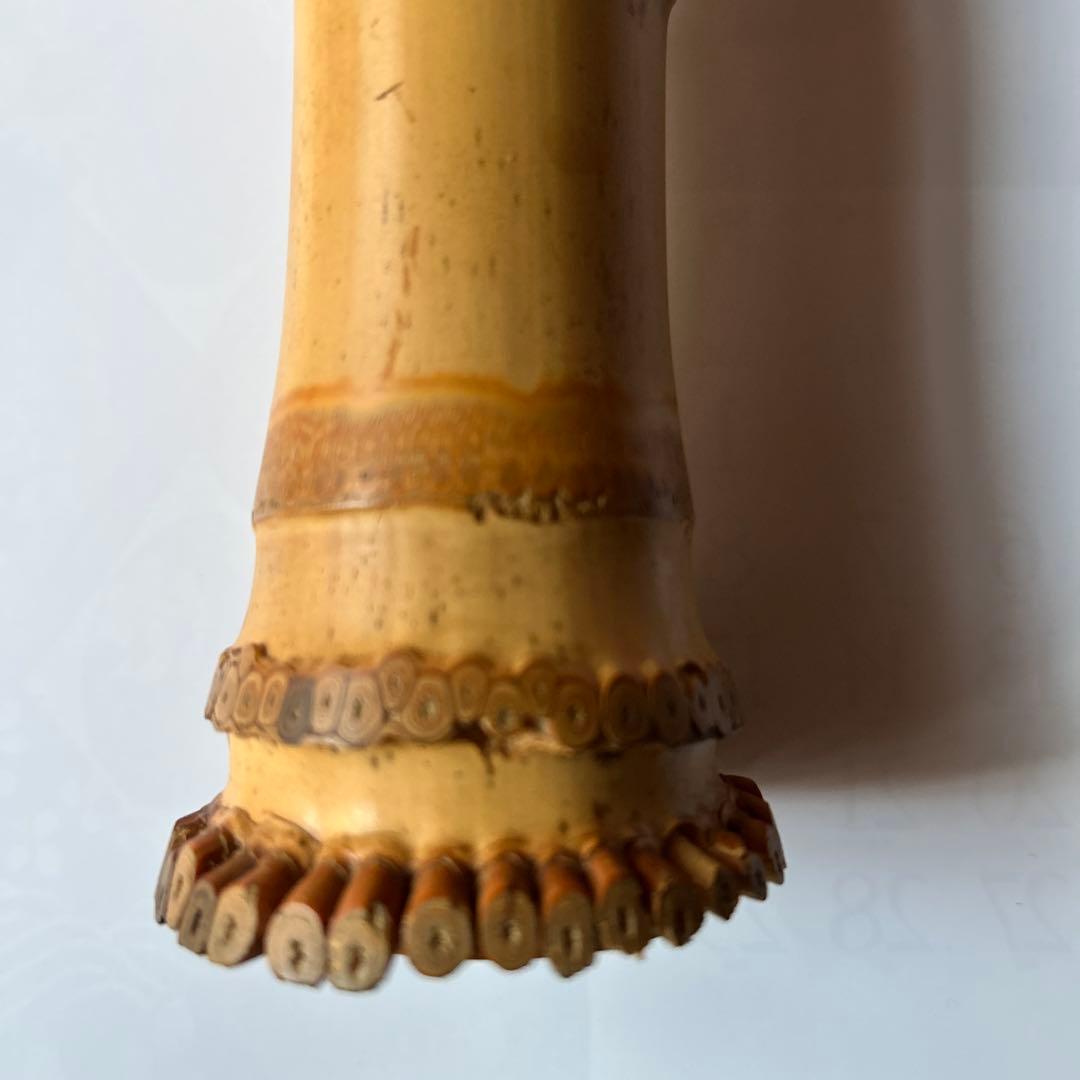 尺八 竹製 専用カバー付き　長さ約54、7cm