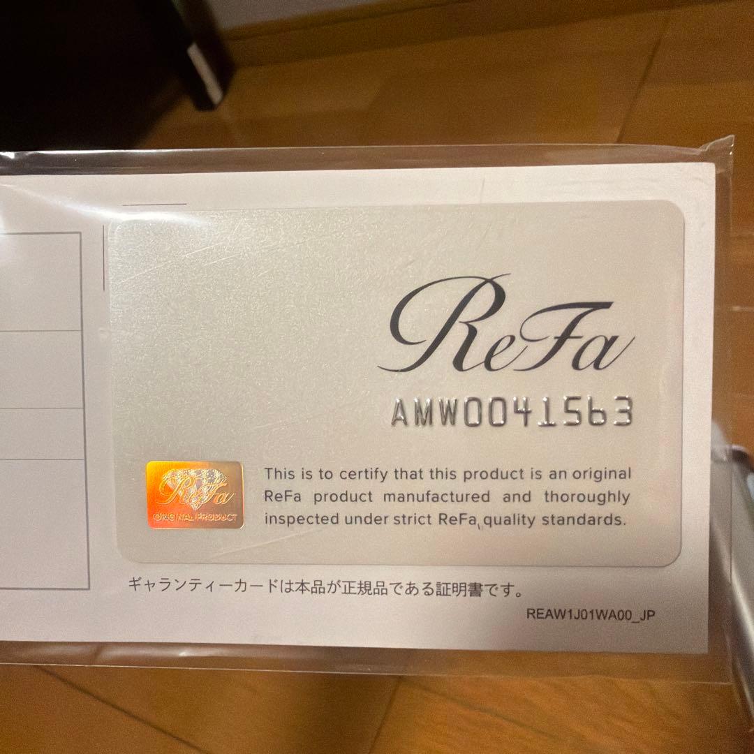 【美品】 ReFa カールヘアアイロン ホワイト 38mm RE-AV-02A