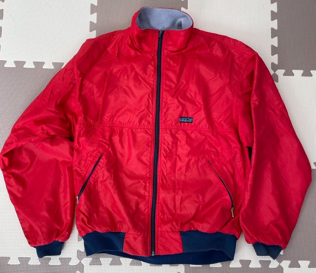 90s Patagonia パタゴニア シェルドシンチラジャケット 赤