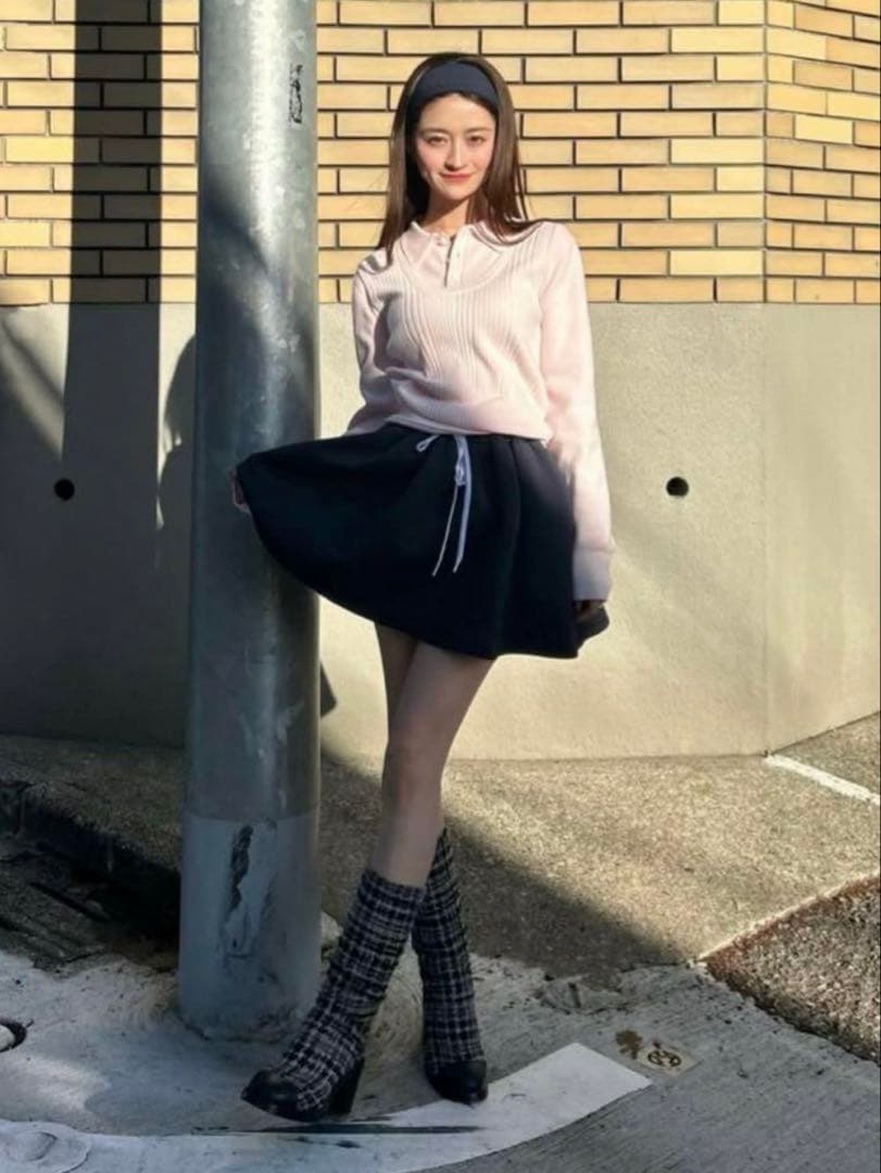 【Bibiy. 】 NELLY MINI SKIRT ミニスカート