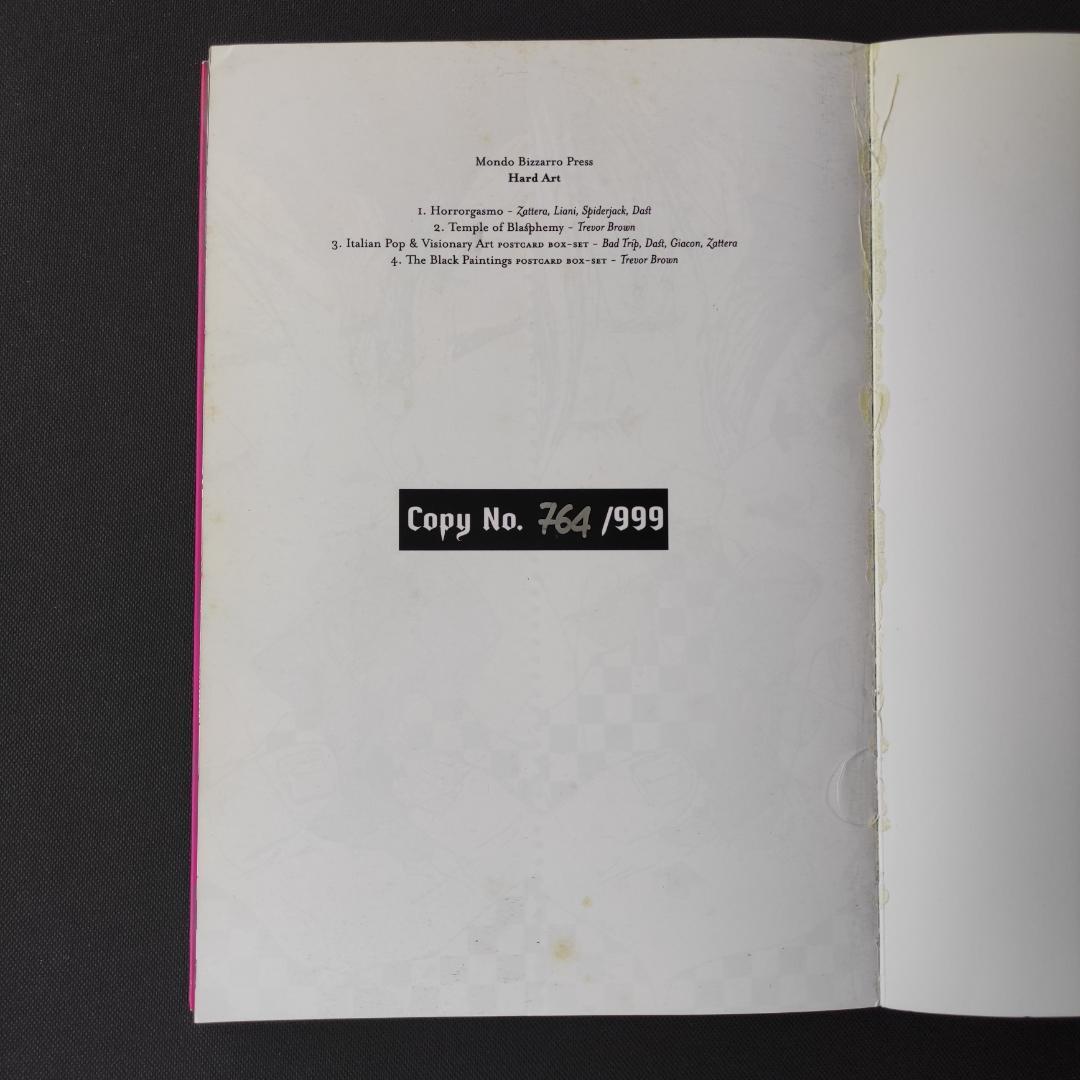 trevor brown Temple of Blasphemy 限定999部