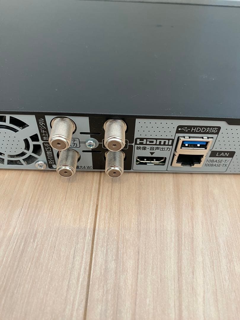 Panasonic ブルーレイディスクレコーダー DMR-2W200 、2TB