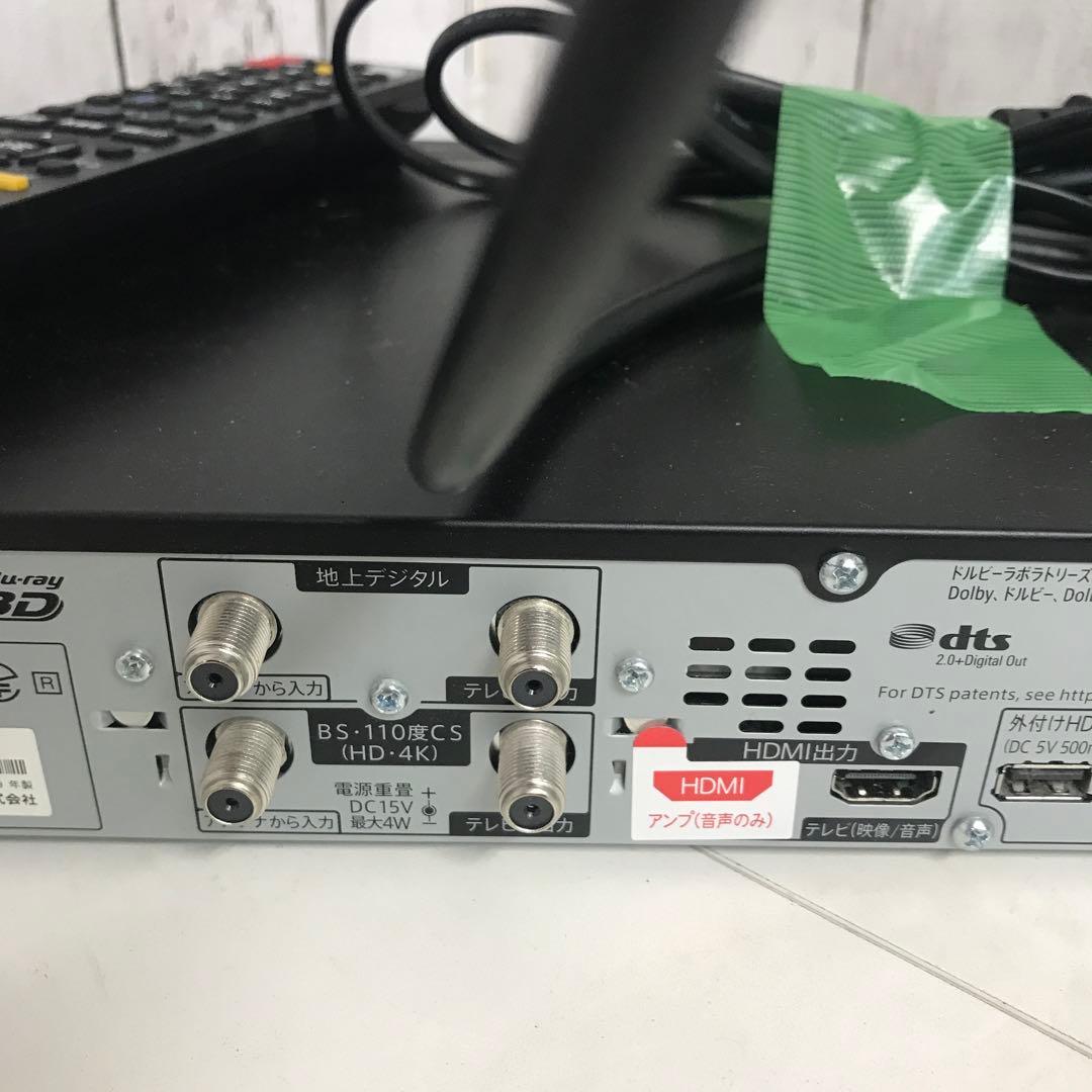 【極美品】シャープ　４Kレコーダー　4B-C10BT3　2019年製　H