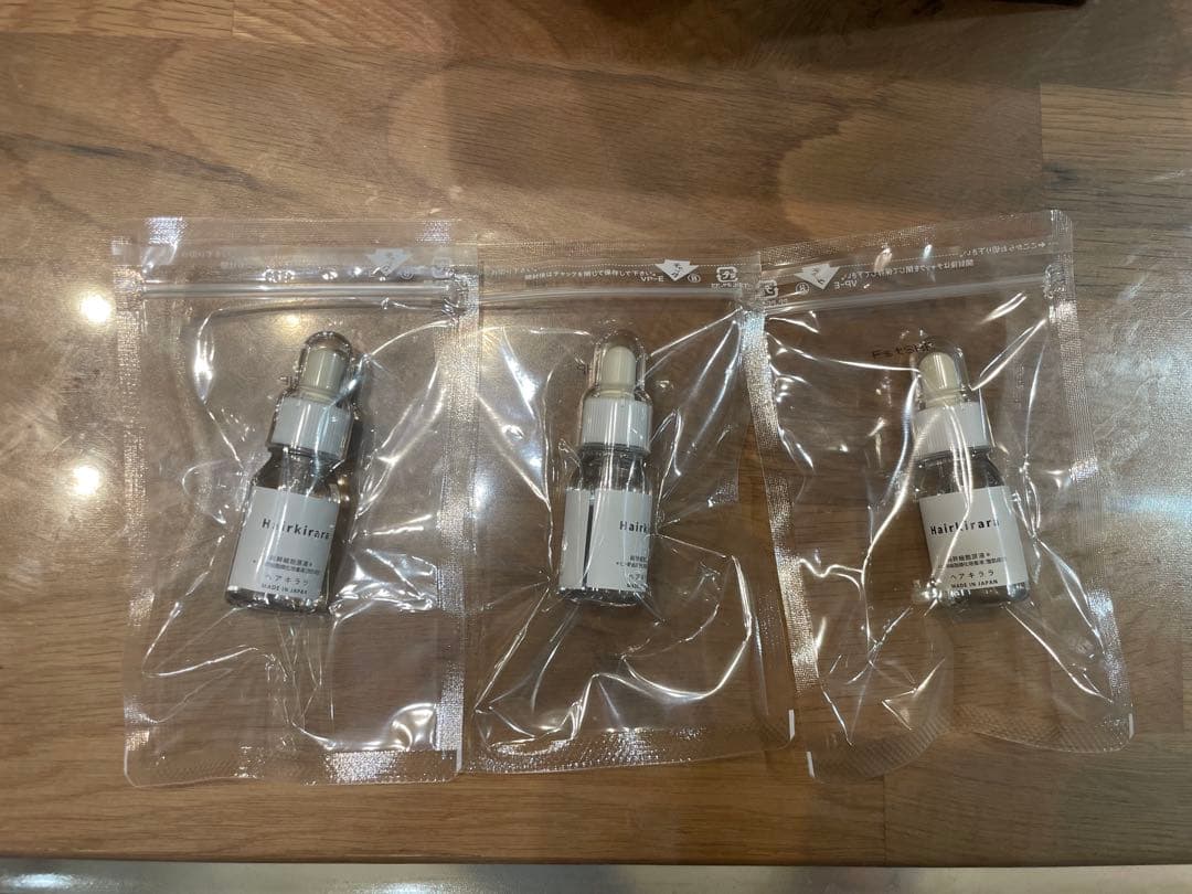 ヘアキララ　ヘアケア　まつ毛美容液セット　2回分