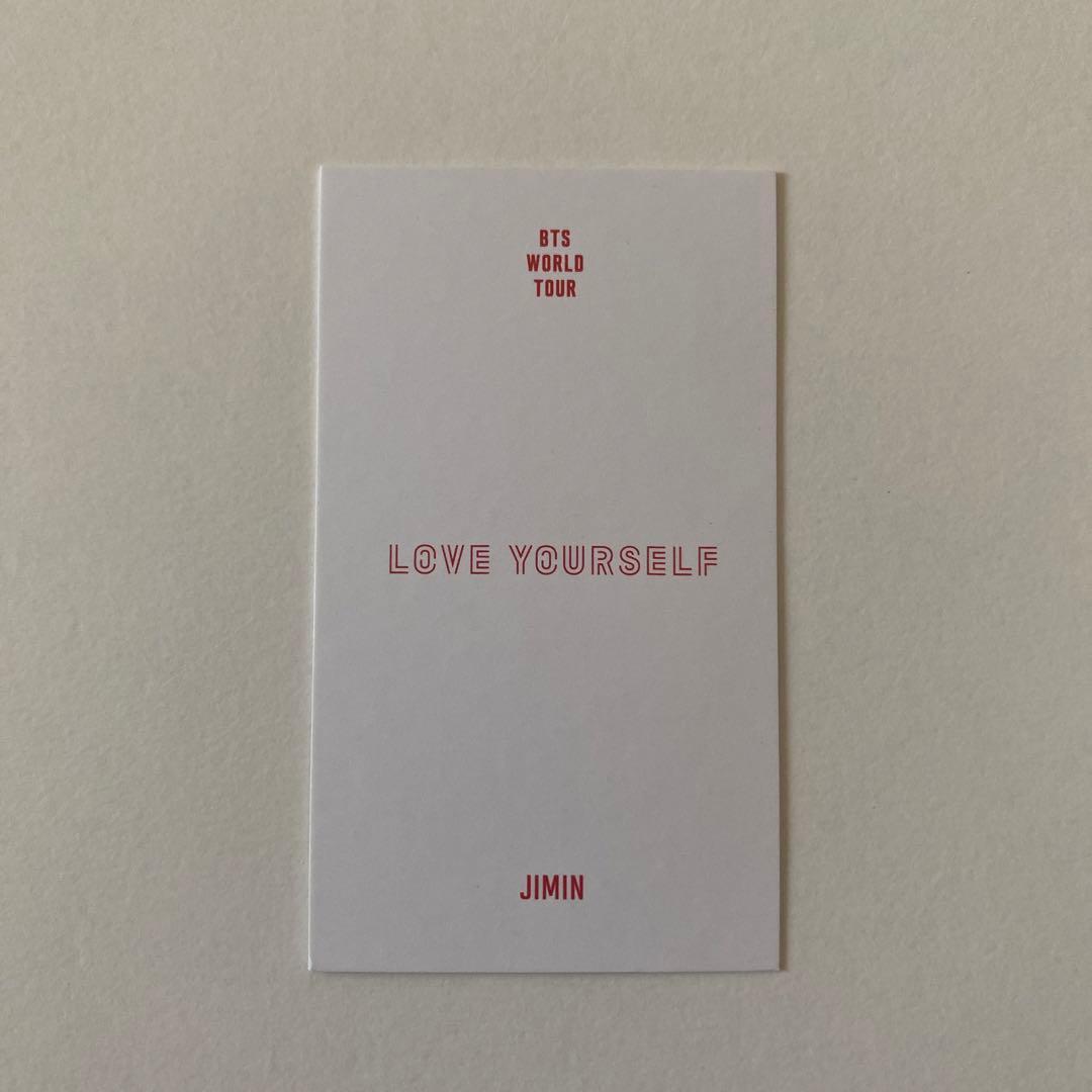 BTS lys ラゲッジタグ　ジミン