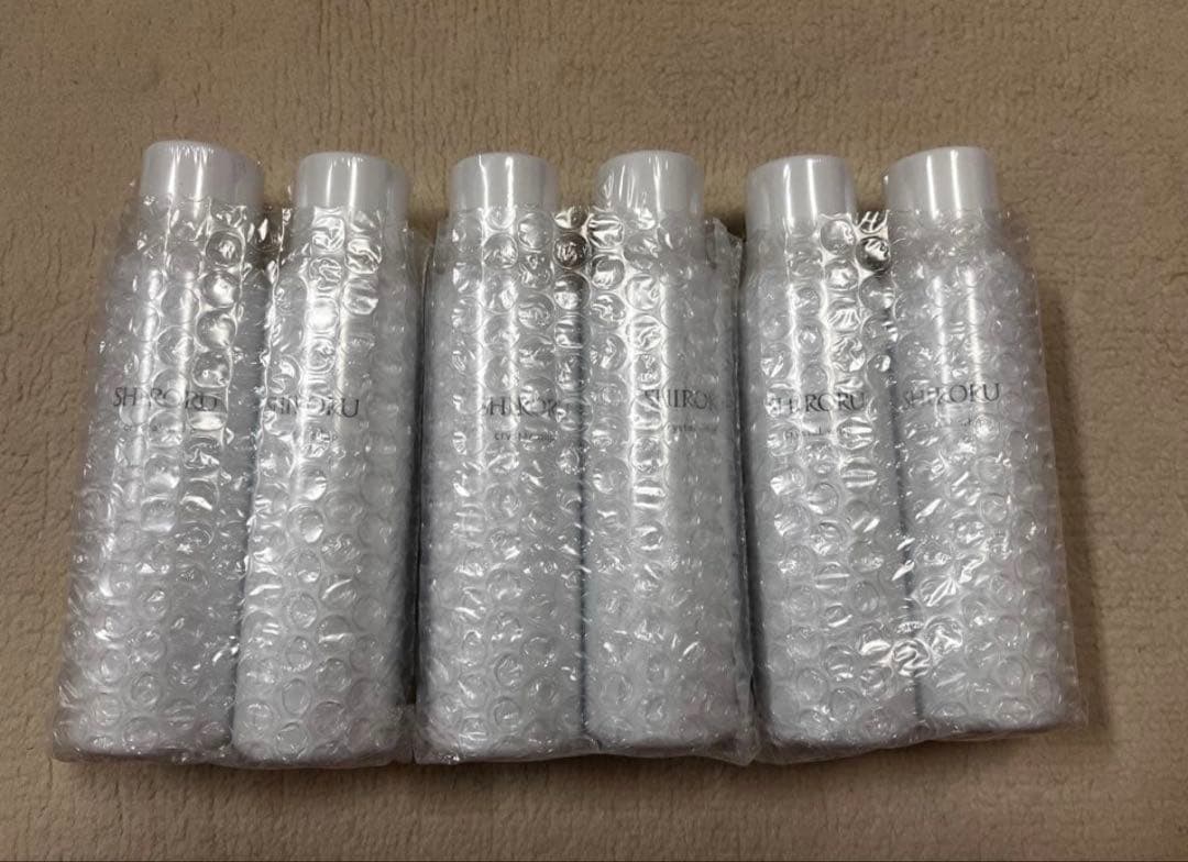 SHIRORU クリスタルホイップ 洗顔料 6本セット