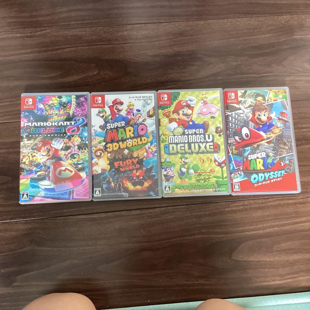 Nintendo Switch マリオゲーム4本セット