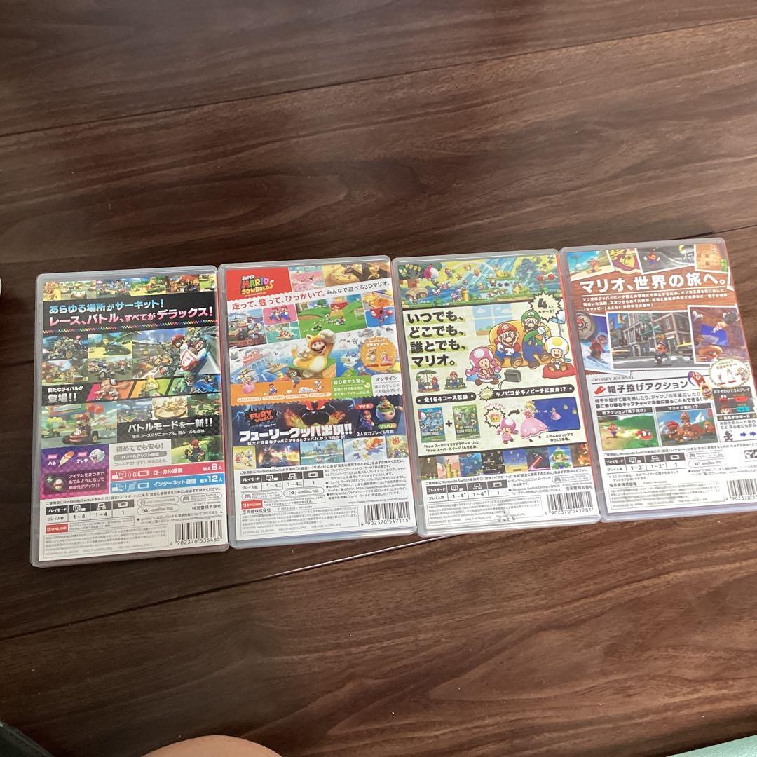 Nintendo Switch マリオゲーム4本セット