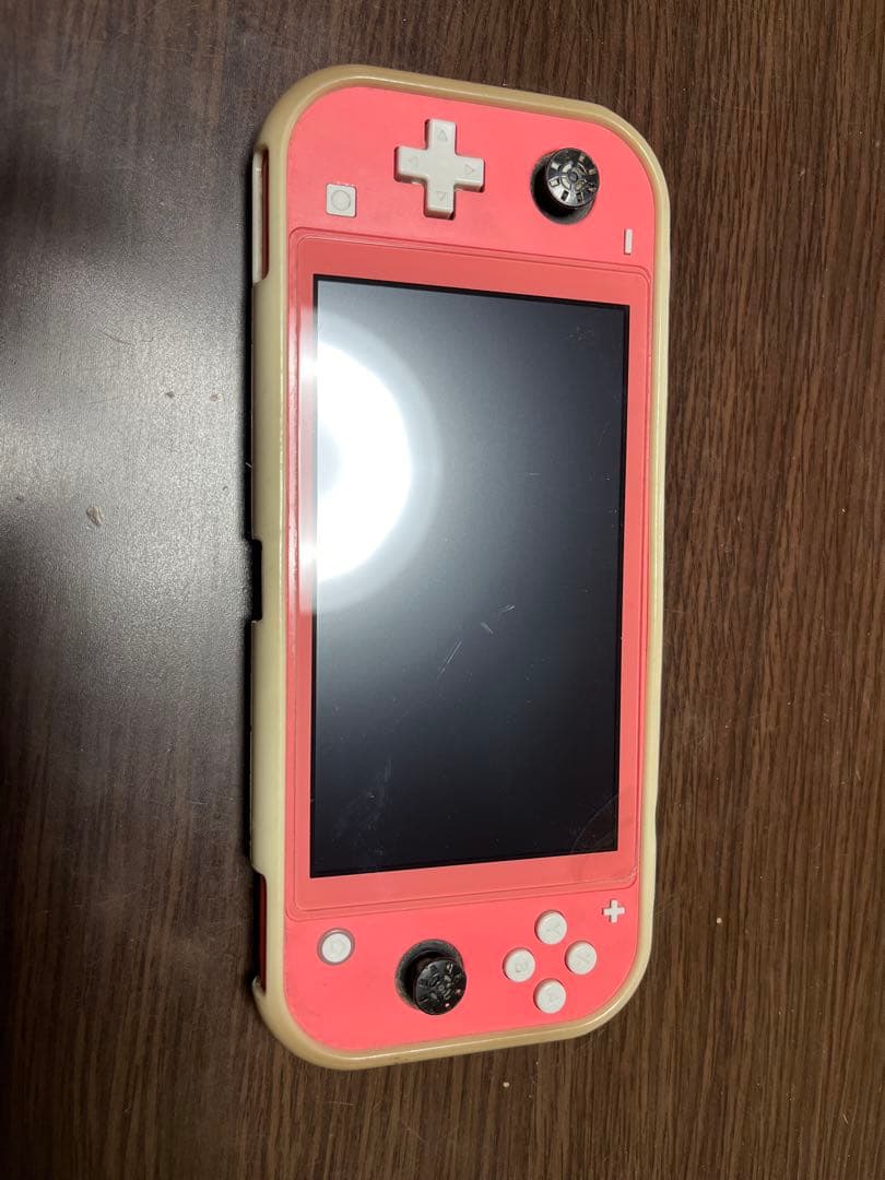 【ジャンク品】Nintendo Switch Lite カバー付きピカチュウ