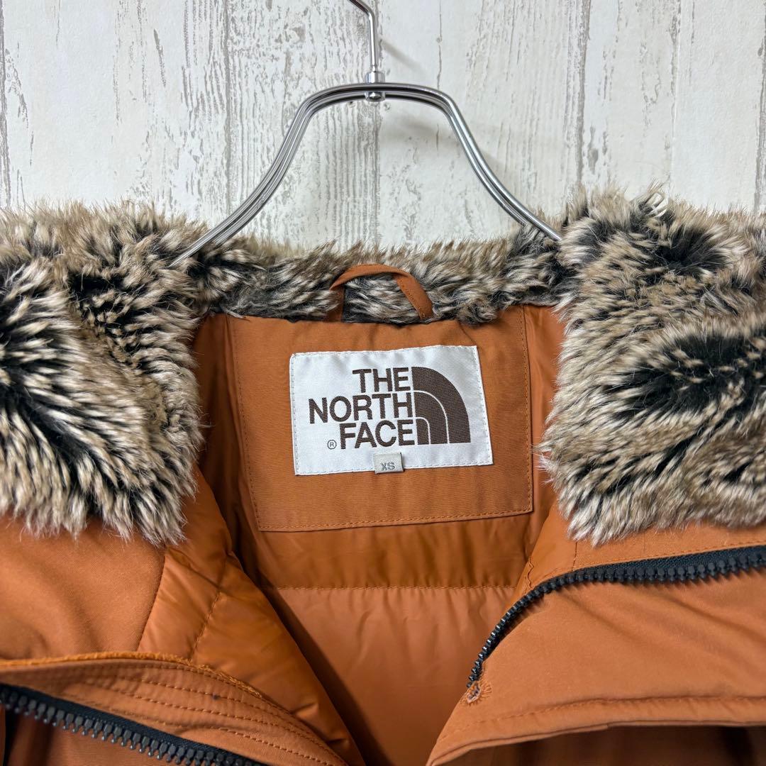 【激レア】ノースフェイス　ロングダウンコート　ホワイトレーベル　韓国限定　刺繍