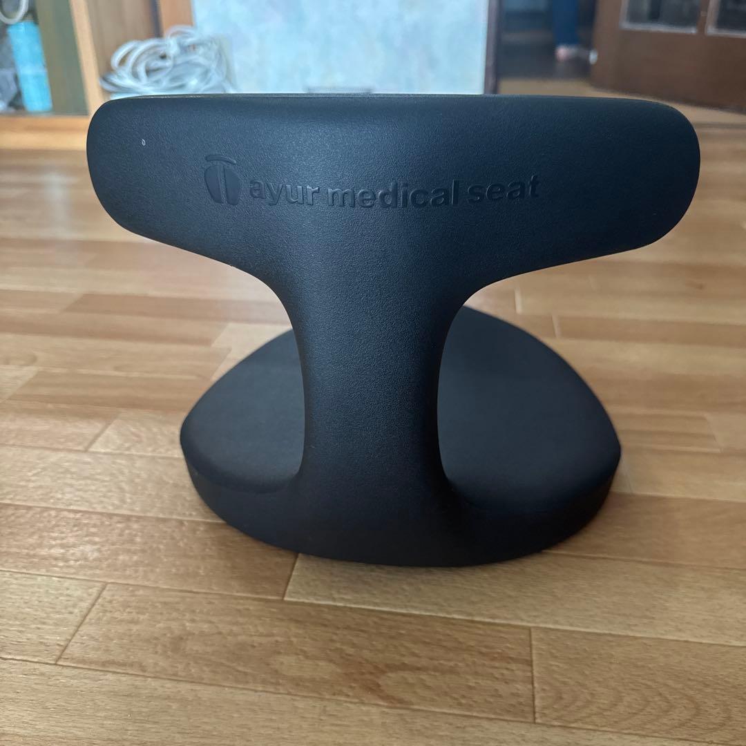 ayur medical seat/アーユルチェア　骨盤・姿勢矯正用 ブラック