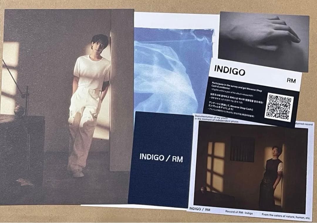 BTS 防弾少年団　RM ナムジュン　INDIGO BOOK EDITION