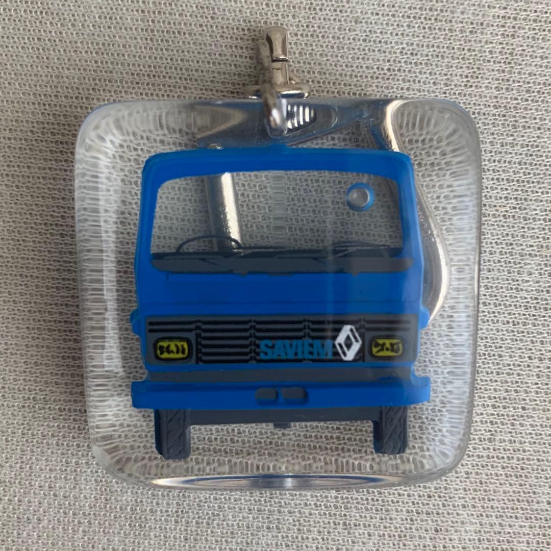 動くブルボンキーホルダー アニメ【SAVIEM】トラック ルノー フレンチパブ