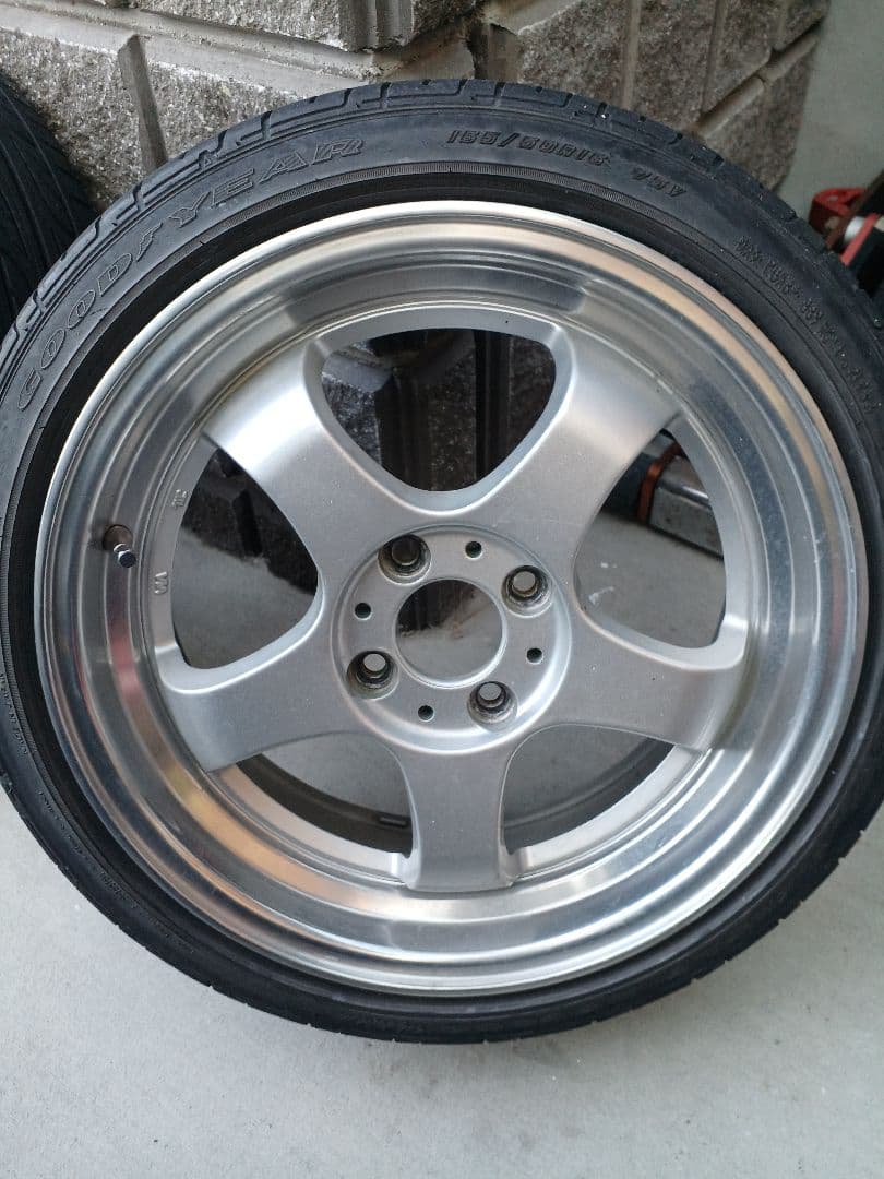 ステレスレーシング 165/50R16 5スポークホイール4本セット