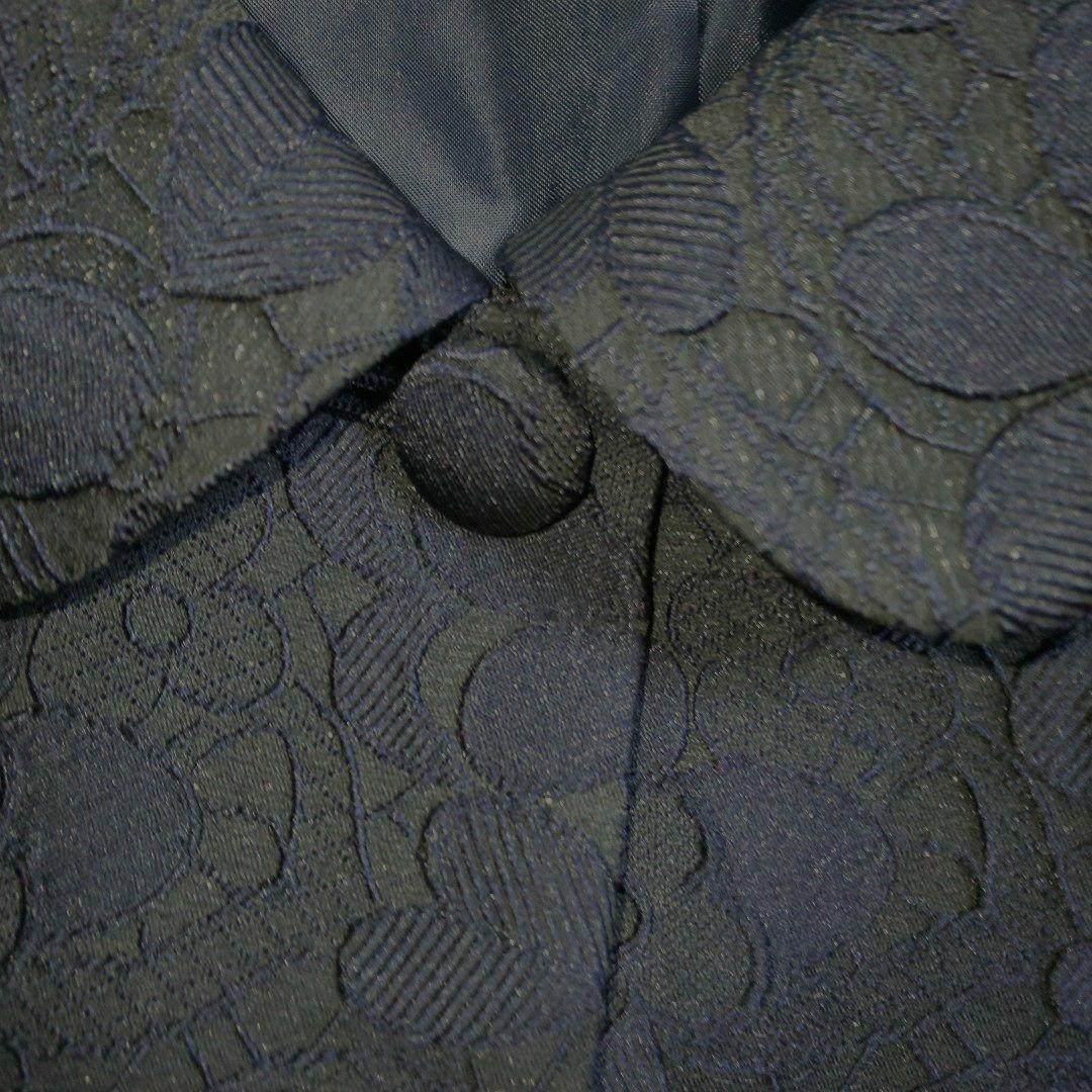 美品★東京ソワールRifanne ネイビー ワンピース ジャケット