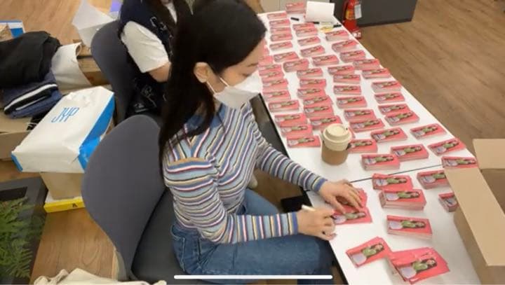 ジョンヨン直筆サイン　TWICE between 1&2