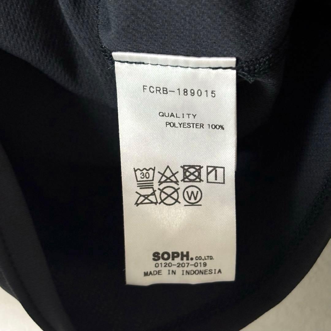 FCRB UNDER LAYER HOODY ブラック ロゴ　M