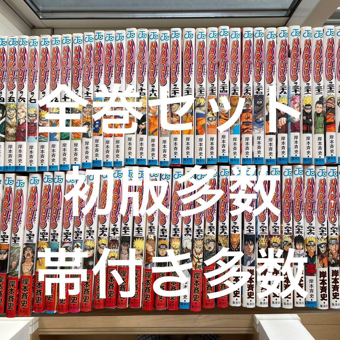 【全巻セット】NARUTOナルト　全72巻＋外伝1巻セット