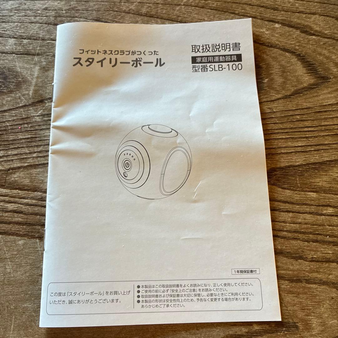 フィットネスクラブがつくった スタイリーボール