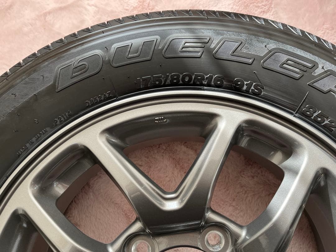 12月納車 ジムニー 5型 JB64 純正タイヤホイール 4本セット 新車外し