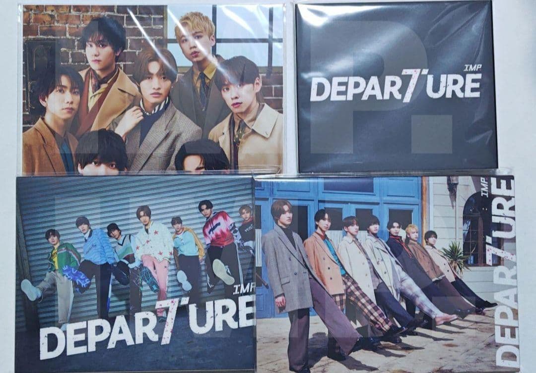 TOBE IMP. アルバム「DEPARTURE」3形態 メガジャケットセット