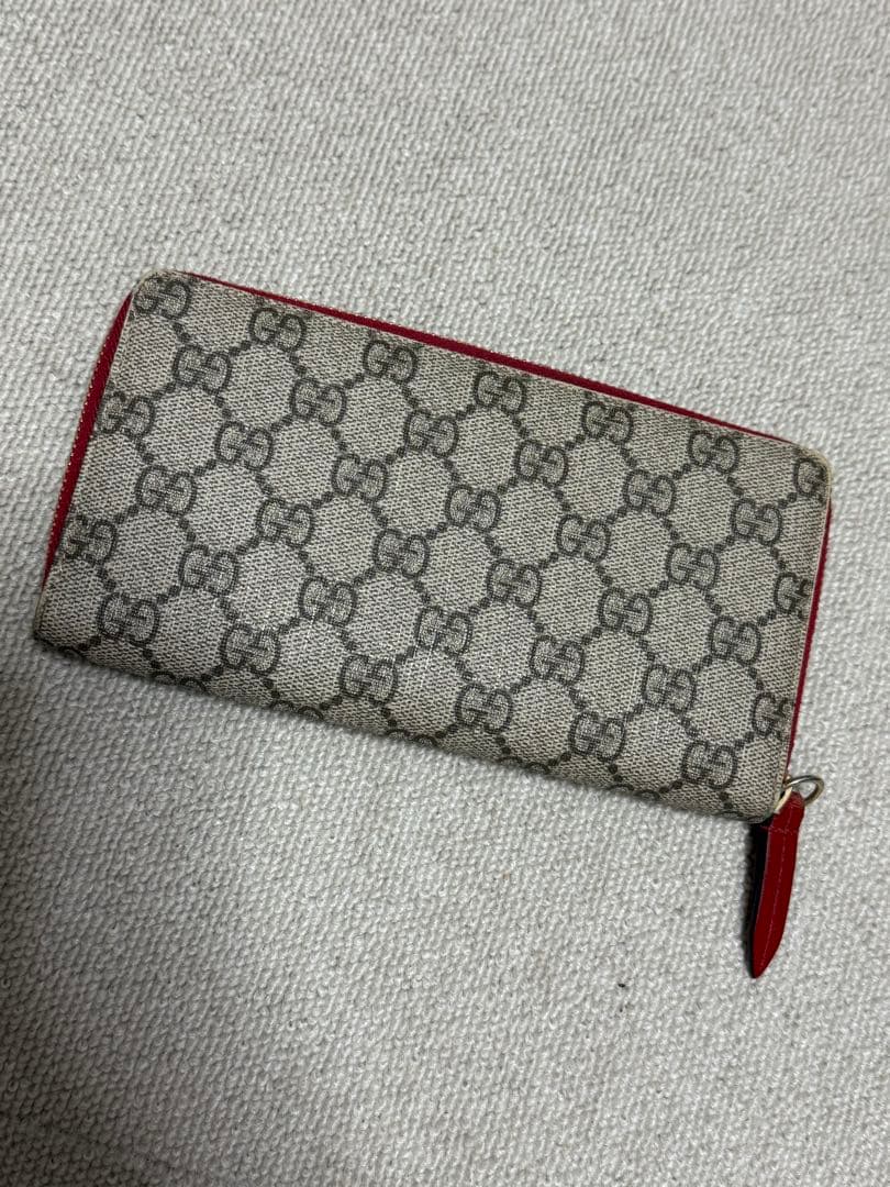 GUCCI 猫刺繍 長財布 ミスティックキャット