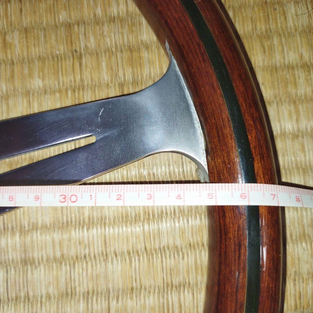 ウッドとメタルのステアリング