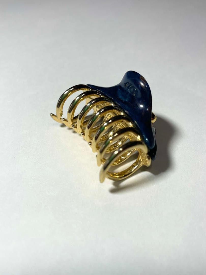 【ラスト値下】acca ネイビー×ブラウンマーブル