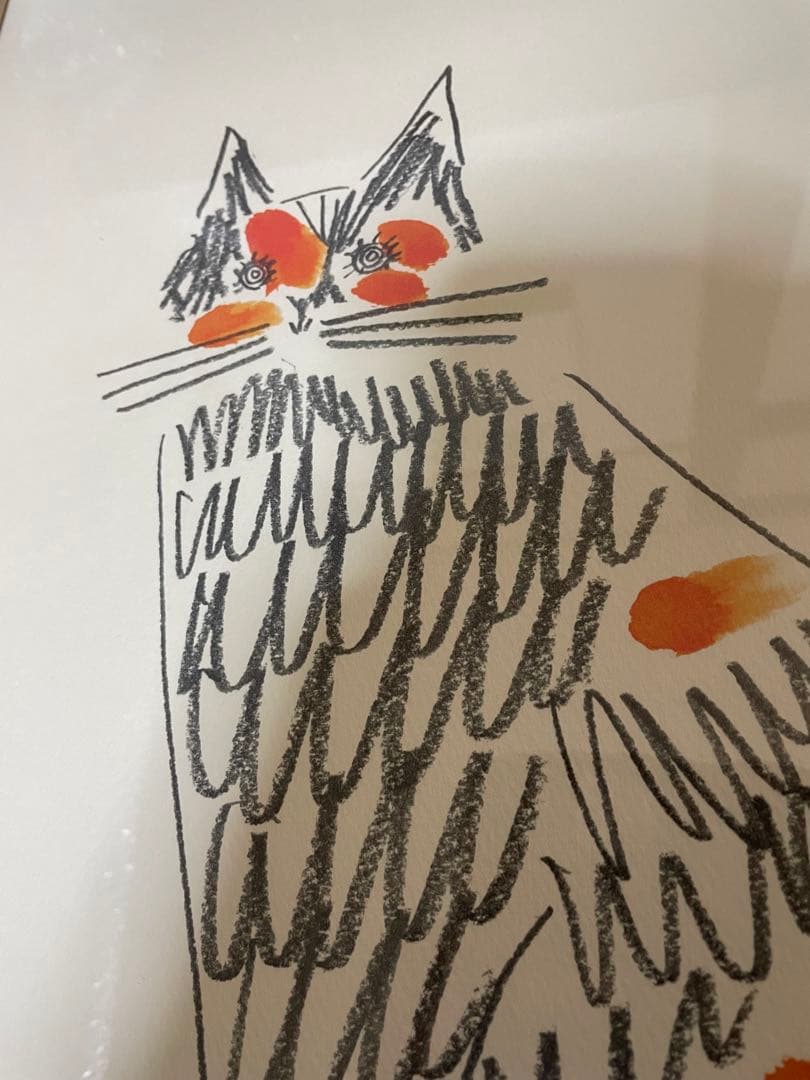 【限定】山口一郎 / Giclee（ジクレー）猫/ Mサイズ / アートポスター